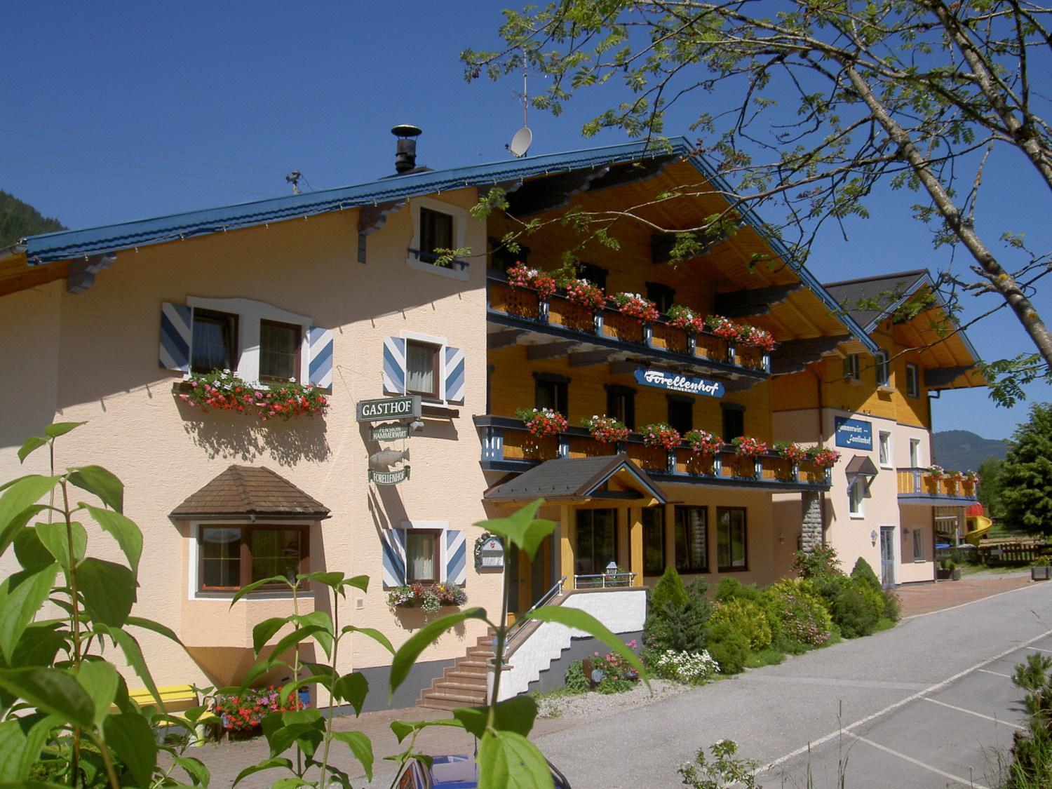 Hotel Hammerwirt - Forellenhof Untertauern Exterior photo