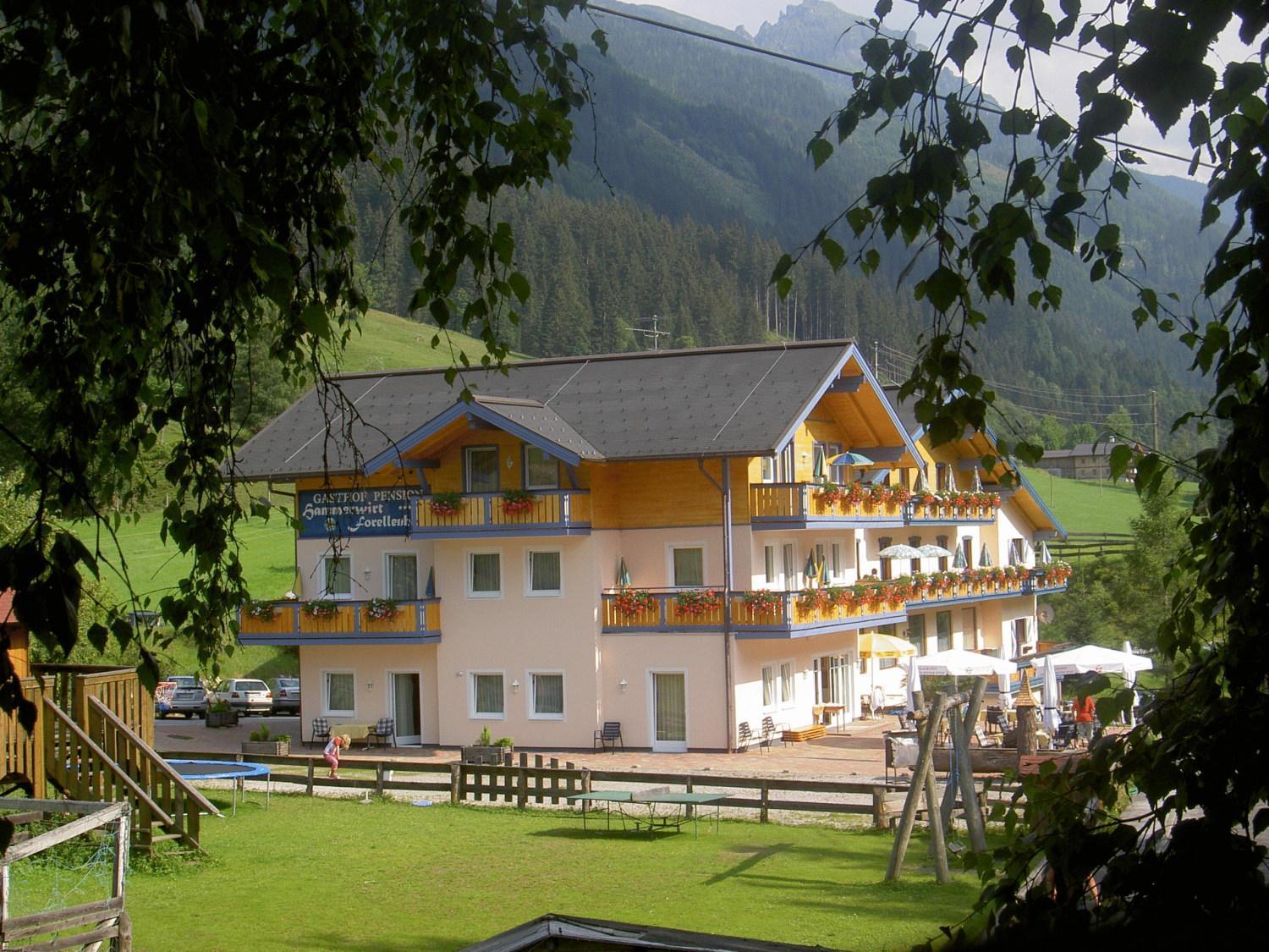 Hotel Hammerwirt - Forellenhof Untertauern Exterior photo